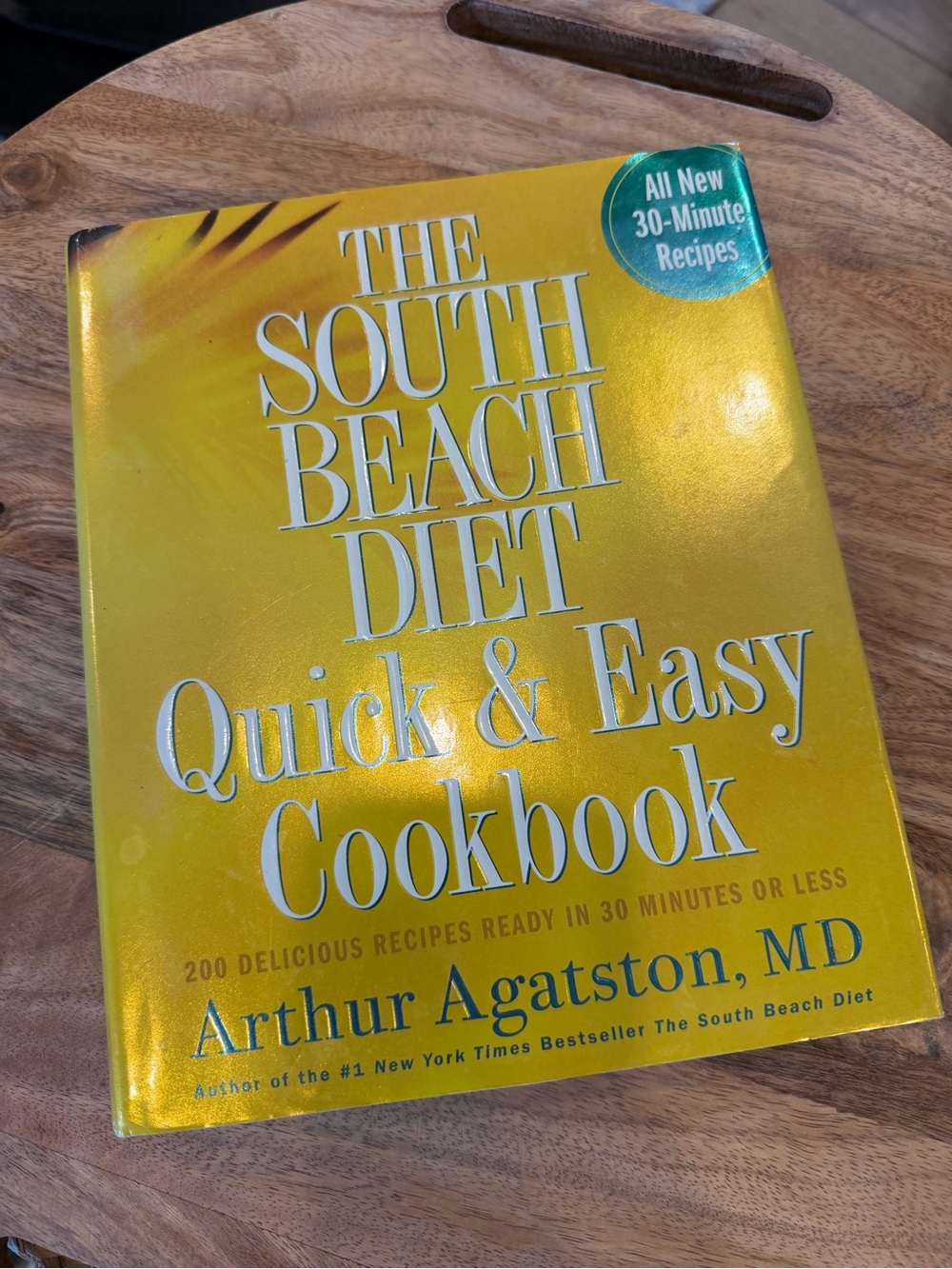 The South Beach Diet Quick & Easy Cookbook by - Yellow Cover